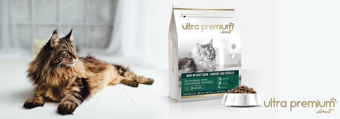 Ultra Premium Direct 48 sachets fraîcheur pour chat sans céréales