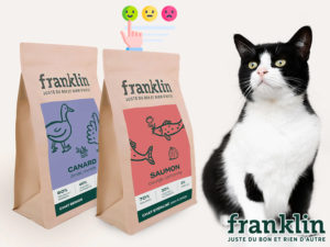 franklin pet food chat avis test