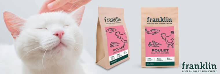 Franklin Pet Food chaton carotte