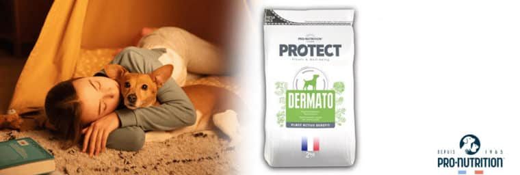 Pro-Nutrition - PROTECT Dermato Croquettes vétérinaires pour chien présentant des troubles cutanés