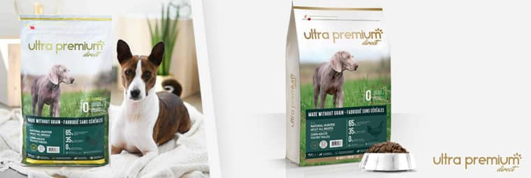 Ultra Premium Direct - Croquettes Sans Céréales Natural Hunter Chien Adulte de Taille Moyenne