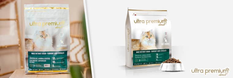 Ultra Premium Direct – Croquettes sans céréales pour chat délicat & anti-boules de poils