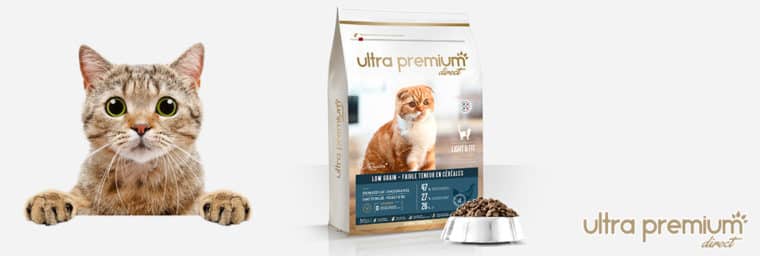 Ultra Premium Direct - Croquettes Light chat stérilisé poulet et riz