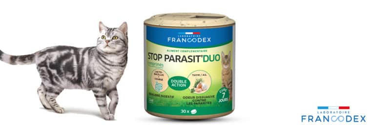 Francodex - Stop Parasit’ Duo pour chat