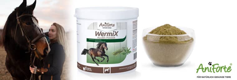 AniForte Wurm-Formel Poudre vermifuge pour cheval 250 g