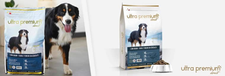 Ultra Premium Direct - Croquettes Sans Céréales au Saumon frais pour chien adulte toutes tailles