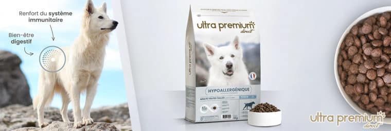 Ultra Premium Direct - Croquettes Hypoallergéniques pour Chien au Poisson Care