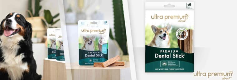 Ultra Premium Direct – 28 bâtonnets à mâcher pour chien 2 à 25kg