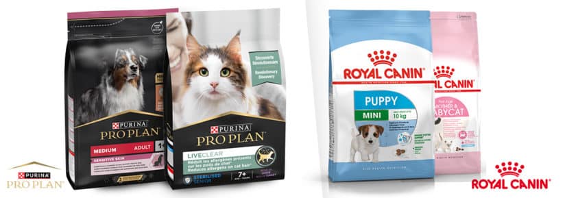 pro plan ou royal canin