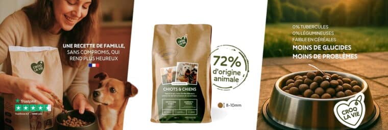 Croq'La Vie - Croquettes Super Premium 80 % CANARD