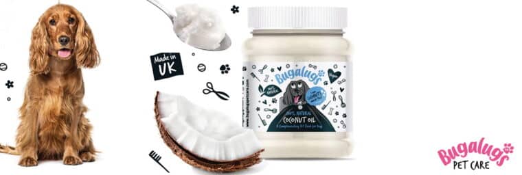 BUGALUGS – Huile de Coco 100 % Naturelle pour Chiens