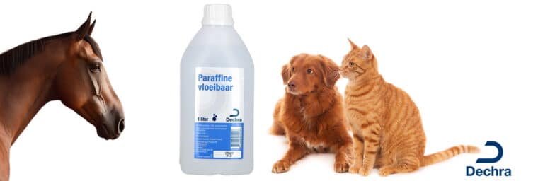 Dechra – Paraffine liquide pour chien, chat et cheval