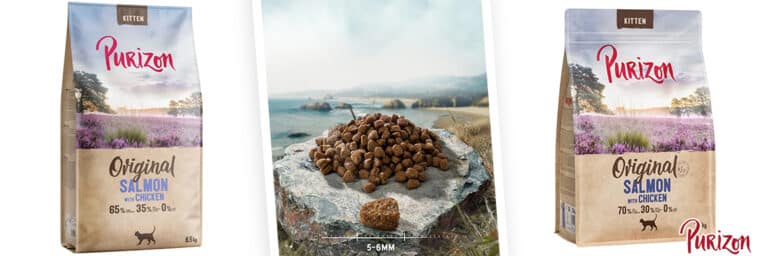 Purizon Kitten Saumon avec poulet - sans céréales