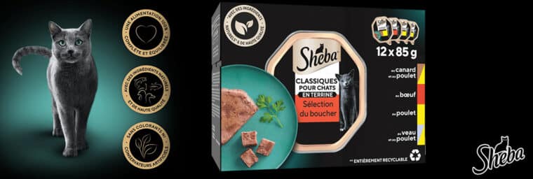 Sheba - Sauce Collection et Sauce Lover (bouchées en sauce)