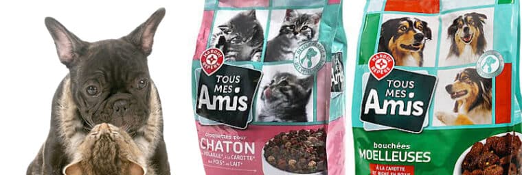 Croquettes chat et chien Leclerc