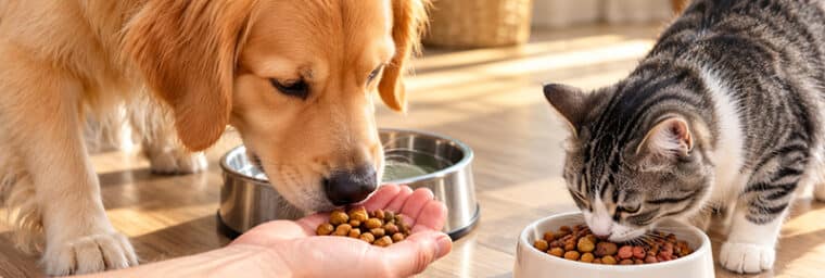 Croquettes chat et chien Lidl