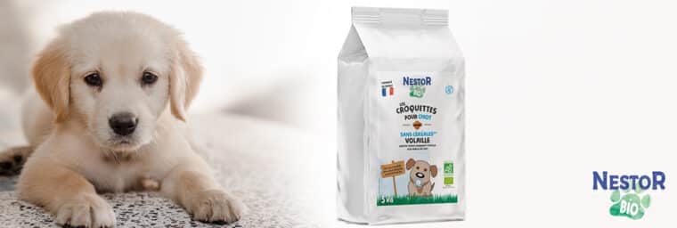 Nestor Bio - Croquettes Bio sans céréales à la Volaille Chiot